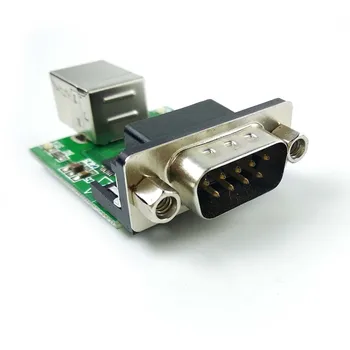 Cp2102 USB Serial RS232 Kabelis Dsub 9pin Male Plug Silabs cp210x B Tipo RS232 Konverteris PCBA