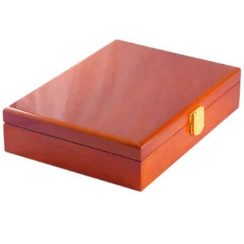 Cufflink dovanų dėžutėje aukštos kokybės dažytos medinės dėžės originali dydis 240 * 180 * 55 mm talpa papuošalų laikymo dėžutė nustatyti WY606