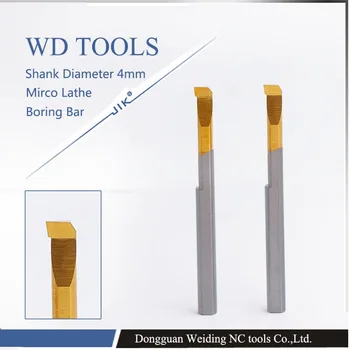 D4 D5 D6 skylutę gręžti mūrą baras lydinio nuobodu cutter už 2-7mm vidinės skylės gręžti mūrą nuobodu ir mini tekinimo staklių pjovimo