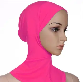 D9 10vnt Aukštos kokybės medvilnės underscarf hijab dangtelis vidinis dangtelis transporto rūšių medžiagos, gali pasirinkti spalvas