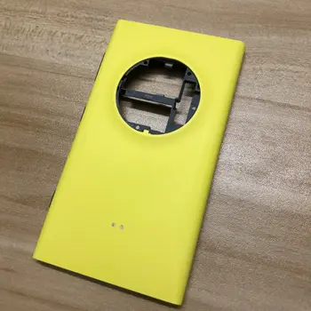 Dangtelis Baterijos Būsto Nokia Lumia 1020 Bezel atgal Padengti Atveju durų(su šoniniais Galios garso mygtuką mokestis jungtis)