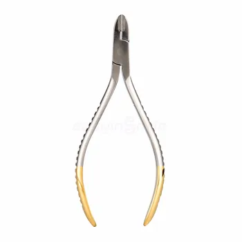 Dantų ortodontinis Ligatura vielos pjovimo Easyinsmile Ligatura Cutter TC-Pusė Gold MAX 0.014, aukščiausios kokybės