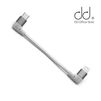 DD ddHiFi MFi05 Lightning Micro USB Duomenų Kabelį FiiO Žaibo DACs Q1MK2/Q5/Q5s