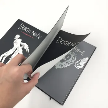 Death Note anime modelį, žaislų, animacinių filmų popierius, sąsiuvinis jotter kolekcines dovana dirbtiniais odos knyga