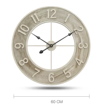 Derlius Didelis Sieninis Laikrodis Prabanga Sieniniai Laikrodžiai Išjungti Kambarį Baras Namų Dekoro Didelis Žiūrėti Kvarciniai Laikrodžiai Ant Sienos 60cm