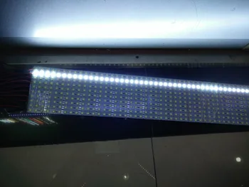 DHL nemokamai 50pcs*100cm korėja chip 5050 šviesos Gamyklos Didmeninė DC12V 72 SMD5050 LED Sunku Nelanksti, LED Juostos Juostos Šviesos vakarienė šviesus