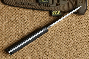 DICORIA Nužudyti VG-10 fiksuotu taktinis tiesiai medžioklės peilis KYDEX Apvalkalą G10 rankena kempingas lauko išgyvenimo EDC peiliai, įrankiai