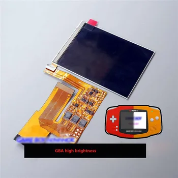Didelio Ryškumo Backlight IPS LCD su foniniu Apšvietimu Ekranas Game Boy Advance GBA Konsolės Remonto Reikmenys