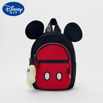 Disney Mickey Mouse mini Mokyklos Maišą Vaikų Kawaii Bacpack Studentų Minnie Mouse Didelės Talpos Kuprinės Vaikams kelioniniai Krepšiai, Dovanos