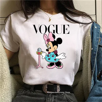 DISNEY Mickey mouse moterų laiškas išspausdintas Mickey animacinių filmų T-shirt vyrai ir moterys su tuo pačiu trumparankoviai dugno karšto sale1