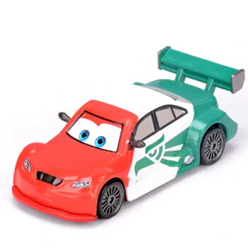 Disney Pixar Automobilių 3 Žaibas McQueen Jauniklį Hicks Mater 1:55 Transporto priemonės Metalo Lydinio Automobilių Žaislai Naujųjų Metų Kalėdų Dovana Berniukams