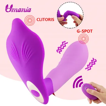 Drugelis Dildo, Vibratoriai Sekso Žaislas Moterims G Spot Klitorio Stimuliatorius Massager Belaidžio Nuotolinio Valdymo Vibratorius Kelnaitės