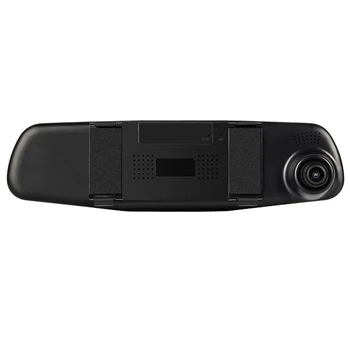 Dual Lens Car Kamera galinio vaizdo Veidrodis, Automatinis skaitmeniniai vaizdo įrašymo įrenginiai, Automobilių DVR Full HD1080P Naktį Brūkšnys Cam Diktofonas Video Registrator vaizdo Kamera