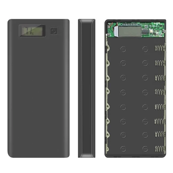 Dual USB 8*18650 Baterija, Laikiklis Maitinimo Banko Baterija Lauke Mobiliojo Telefono Įkroviklį 