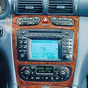 Dvigubo Din Automobilio Radijo fascia 2002 2003 2004 Mercedes BENZ C CLASS W203 DVD Grotuvas, Pultas Rinkiniai, Stereo Audio Brūkšnys Rėmo 2Din