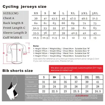 Dviračių Jersey 2020 Vyrams trumpomis Rankovėmis Kvėpuojantis Maillot Ropa Ciclismo MTB Sportwear Dviratį Drabužių 19D Gelio Pagalvėlę, kombinezonai su Antkrūtiniais Šortai Rinkinys