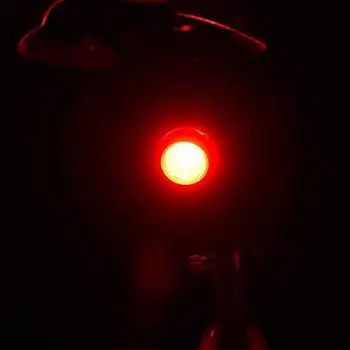Dviračių Žibintų Lempų 3 Režimai USB Įkrovimo Saugos Įspėjamoji Lemputė Dviratį Dviračiu Atgal Šviesos Aksesuarai, Dviračių Aksesuarai