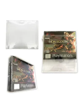 Dėžutės apsaugos PS1 CD Multi Disko Perlas Atveju CIB Užbaigti Langelyje Žaidimas Užsakymą skaidraus Plastiko Atveju