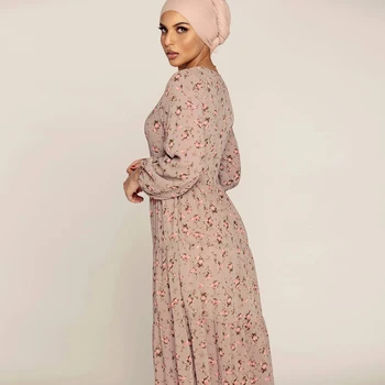 Eid Mubarakas Kaftan Abaja Dubajus Turkijos Musulmonų Mados Suknelė Islamą, Drabužiai, Suknelės Abayas Moterų Apdaras Musulman Djellaba Femme