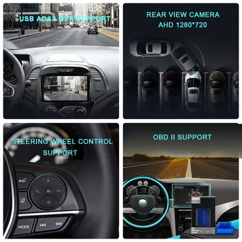 EKIY 2.5 D IPS Android 9.0 4G Automobilių DVD Grotuvas Hyundai H1 Grand Starex-18 Stereo Radijo magnetofonas, Vaizdo, GPS Daugiaformačių