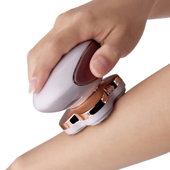 Elektrinis Epiliatorius Skustuvas Moterims Keturių Vadovas USB Įkrovimo Moterų Rankos Kojos Epiliatorius Neskausmingas Kūno Plaukų Skustuvas 2021 Dropshipping