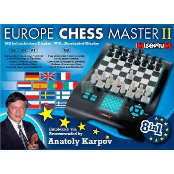 Elektroninių valdybos pajėgus žaisti šachmatais, taip pat 7 kitas klasikinis stalo žaidimai (įskaitant Šaškių ir Atvirkščiai).