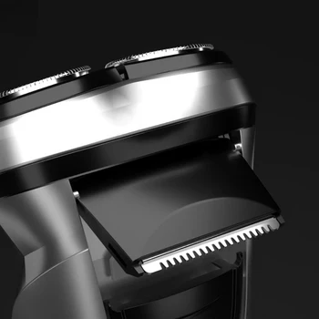 Enchen Vyrų Elektrinį skustuvą, Tipas-C USB įkraunamą Skustuvą 3 peiliukai nešiojamų barzda žoliapjovės pjovimo mašina sideburns