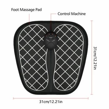 EPS Elektros Foot Massager USB Įkrovimo Pagalvėlę, Kojų Raumenų Stimuliatorius Kraujo Apytaką, Fizioterapija Skausmą Sveikatos Priežiūros