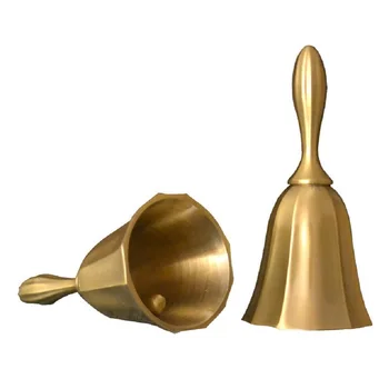 Europos bronzos metalo bell metallic bell baras Mokyklos Priėmimo Vakarienė Medienos Parduotuvė Viešbutis Vertus Bell Kalėdų žaislas