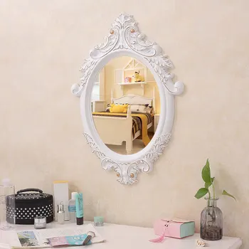 Europos vonios veidrodis sienos kabo net raudona makiažas =miegamasis tuštybės grožio salonas lovos veidrodis lo1213545