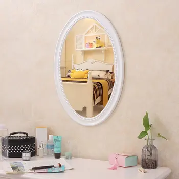 Europos vonios veidrodis sienos kabo net raudona makiažas =miegamasis tuštybės grožio salonas lovos veidrodis lo1213545