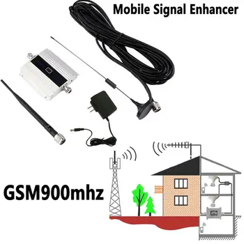 F 2G/3G/4G GSM 900 Mhz Kartotuvas 3G Celular MOBILIOJO TELEFONO Signalo Kartotuvų Stiprintuvas GSM 900MHz Stiprintuvo + Antena mobilusis Telefonas
