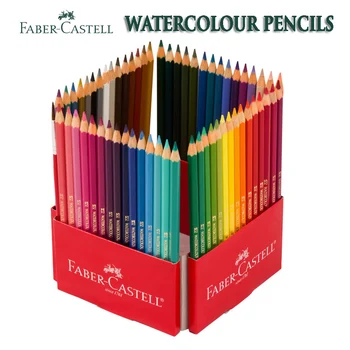 Faber Castell Akvareliniai Pieštukai 12/24/48/60/72 Nustatyti Aquarelle Priscolor Pastille Pieštuku Profesinės Tirpsta Vandenyje Pieštuku