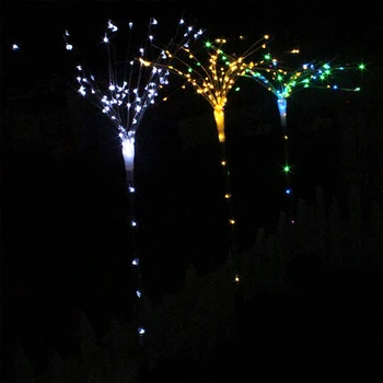 Fairy Light Saulės Energijos Kalėdų Namuose Šventė Pasakų Vestuvių Puokštė Kiaulpienių Žibintai Patvarus Šmėžavimas Lauko Apdaila