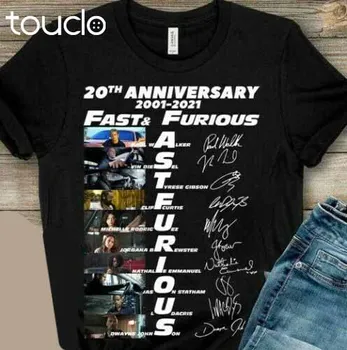 Fast & Furious 20-metį 2001-2021 Marškinėliai
