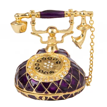 FLETCHER Prekės Išskirtinį Derliaus Violetinė Telefonas Stiliaus Namų Dekoro