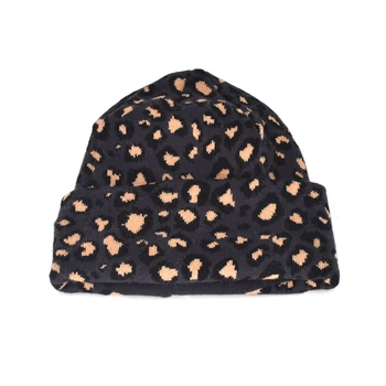 FUODRAO Naujų 2020 m. Leopard Beanies Skrybėlę Moterų Vilnos Žiemą Šiltas Slidinėjimo Skrybėlės variklio Dangčio Vyrų Mados Elastinga Megzta Kepurė Mergaitėms su Z6