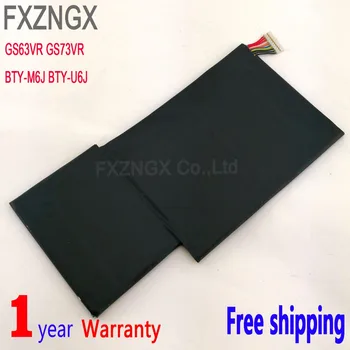 FXZNGX BTY-M6J Nešiojamas kompiuteris, Baterija MSI GS63 GS63VR GS73 GS73VR 6RF-001US BP-16K1-31 BTY-U6J 9N793J200 Tablet Serija
