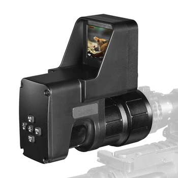 GAISRO VILKAS Naktinio matymo prietaisas su/Wifi 200M Nuotolio NV Riflescope infraraudonųjų SPINDULIŲ Naktinio matymo taikiklis Už medžioklės Takas Optinis vaizdo Kamera akyse