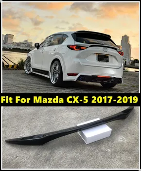 Galinis Vidurinis Spoileris Sparno FRP Medžiaga Anglies Pluošto Stiliaus Kamieno Lūpų Sparno Mazda CX-5 CX5 2017 m. 2018 m. 2019 m.