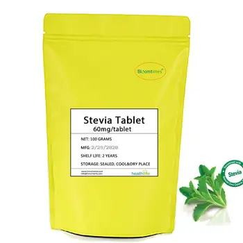 Gamtos Momentinių Stevija Tablet 100g/daug (apie 1660 planšetinis kompiuteris) Mažai Caloria Natūralūs Saldikliai