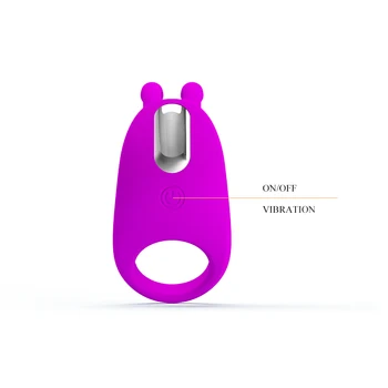 Gana Meilės USB Įkrovimo 7 Vibravimo Režimą Gaidys Žiedas Varpos Stimuliatorius Varpos Žiedas Vibratorius Penis Extension Suaugusiųjų Sekso Žaislai