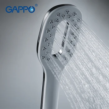 Gappo Vonios kambarys vertus, dušas, vonia, dušo Galvutes lietaus dušo massager galvos ABS chromuotas vandenį taupanti dušo galvutės GA24