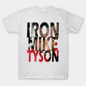 Geležinis Mike Tyson vyriški Marškinėliai