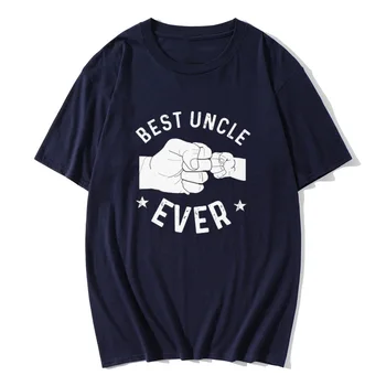 Geriausias Dėdė Kada Nors T-Marškinėliai Dėdės Juokinga Dovana Vyrams Aukštos Kokybės Trumpas Rankovės Marškinėliai Loost Vasara O-Kaklo Cool T-Shirt
