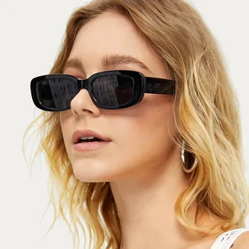GIFNASEE retro stačiakampis, akiniai nuo saulės vyrams lucency akiniai vasarą vyras saulės akiniai moterų 2020 m. mados mažas Kvadratas dropshipping