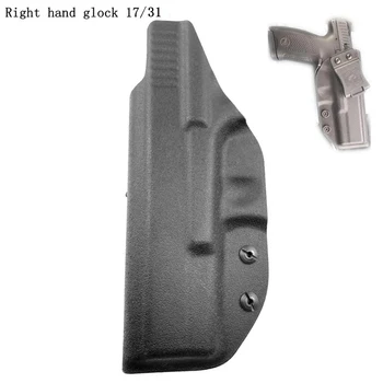 Glock 17 Ginklą Dėklas Taktinis Kydex Ginklą Dėklo Viduje Paslėpti Atlikti Pistoletas Atveju Gun Priedai tinka Glock 17 31
