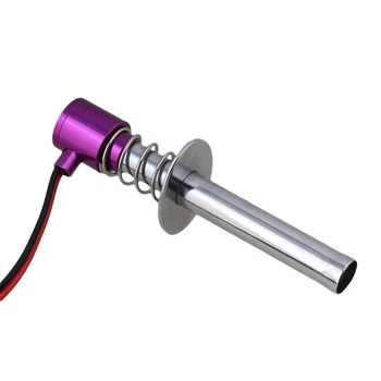 Glow Plug Starteris Kitos Modernizuotos 6 V -24V Elektroninė už HSP Nitro RC Automobilių Violetinė