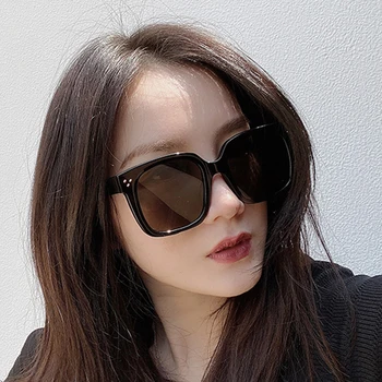 GM akiniai nuo saulės moterims ŠVELNUS saulės glases Krekingo Korėja Prekės Dizaineris Poliarizaciniai UV400 akiniai Dizaineris vyrai moterys Akiniai nuo saulės