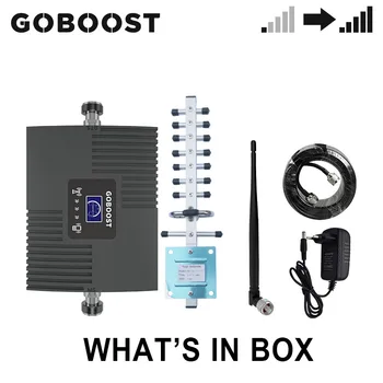 GOBOOST 3g 4g Signalo Stiprintuvas FDD LTE DCS 1800 AWS 1700 WCDMA 2100 VNT 1900 MHz Ląstelių Mobilųjį Telefoną Signalo Stiprintuvas Kartotuvas Rinkiniai
